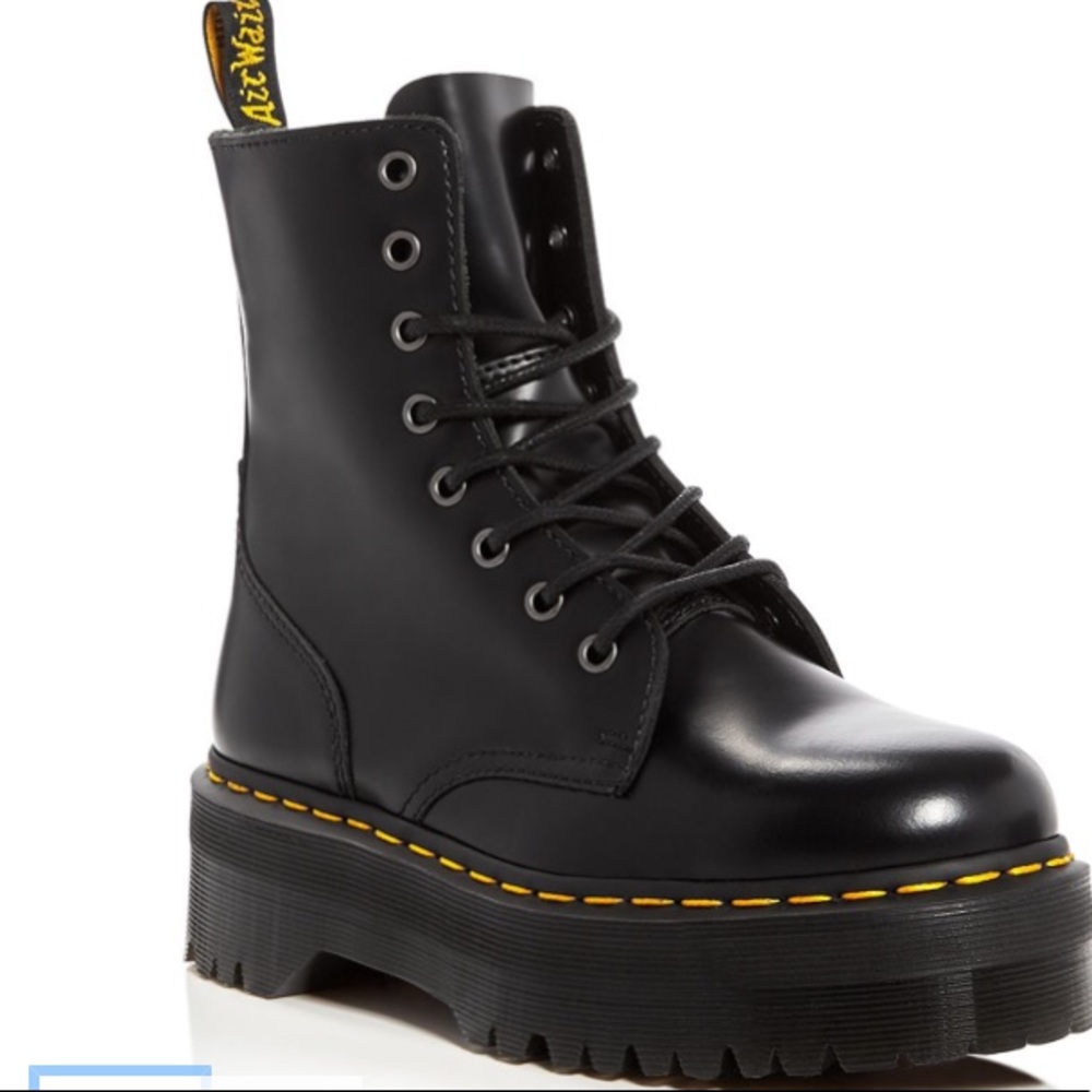Dr. Marten combat Jadon boots worn once